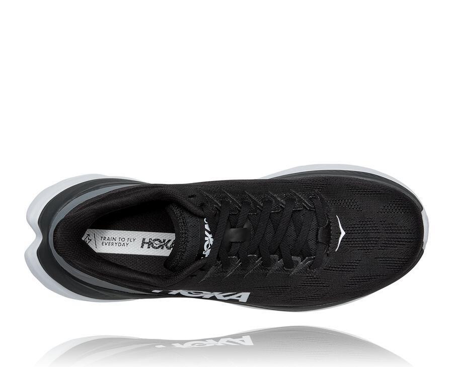 Zapatillas Running Hoka One One Hombre - Mach 4 - Negras/Blancas - BYE873412